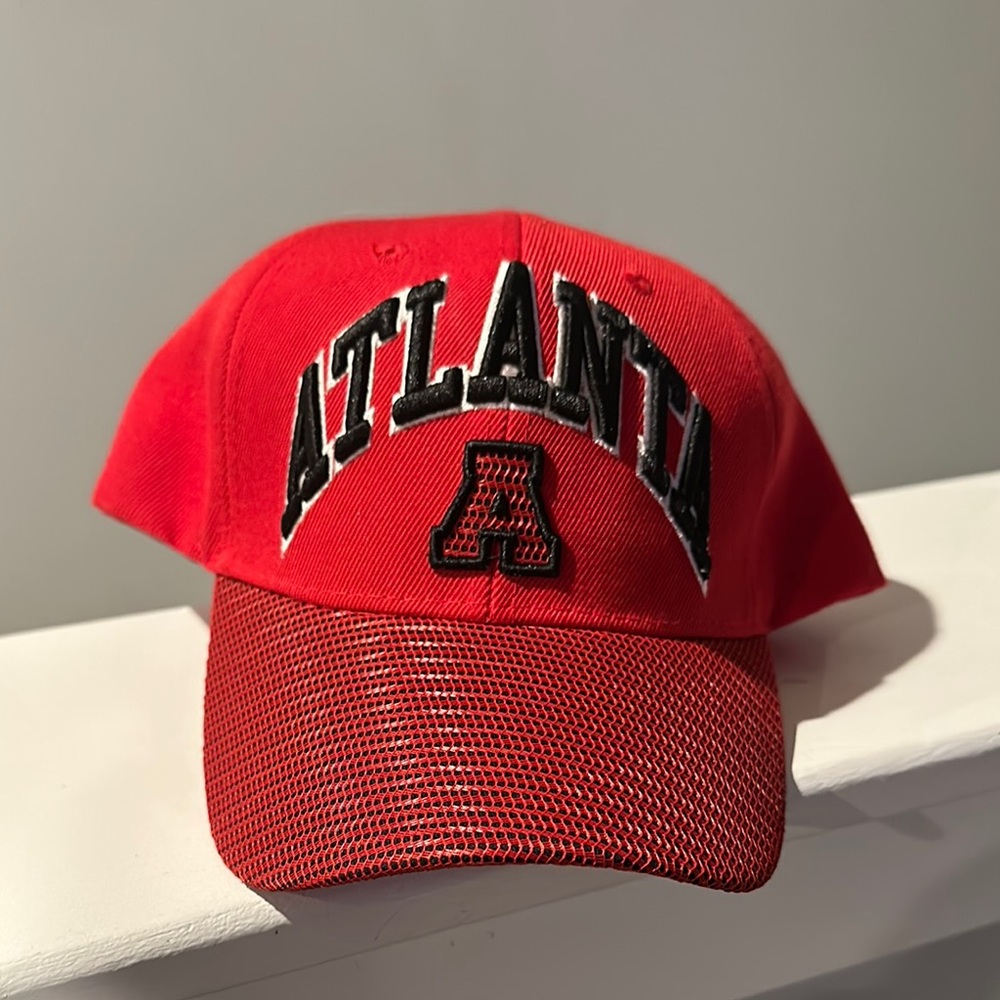 Red Atlanta Baseball Cap